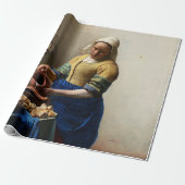 Johannes Vermeer - Die Milchmädchen Geschenkpapier (Ungerollt)