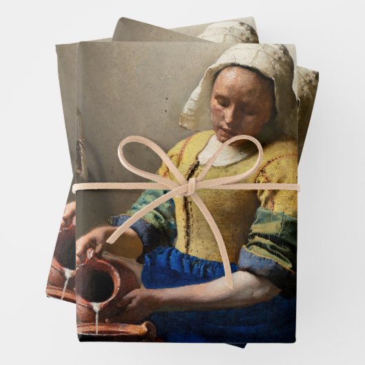 Johannes Vermeer - Die Milchmädchen Geschenkpapier Set (Beispiel)