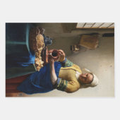 Johannes Vermeer - Die Milchmädchen Geschenkpapier Set (Vorderseite 3)