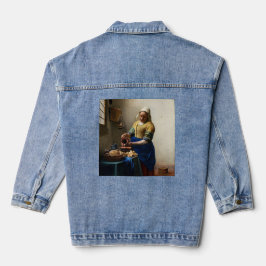 Johannes Vermeer - Die Milchmädchen Jeansjacke