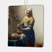 Johannes Vermeer - Die Milchmädchen Keramikornament (Links)