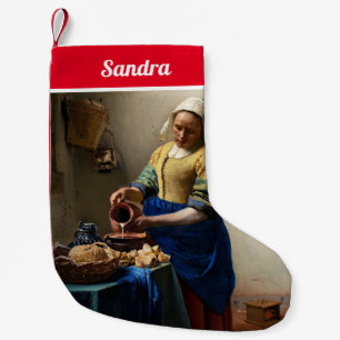 Johannes Vermeer - Die Milchmädchen Kleiner Weihnachtsstrumpf