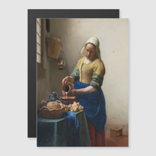 Johannes Vermeer, die Milchmädchen Magneteinladung