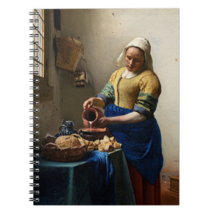 Johannes Vermeer - Die Milchmädchen Notizblock
