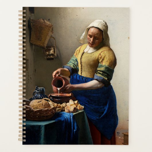 Johannes Vermeer - Die Milchmädchen Planer (Vorderseite)