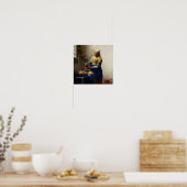 Johannes Vermeer - Die Milchmädchen Poster (Küche)