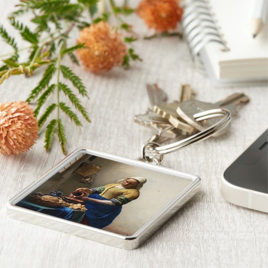 Johannes Vermeer - Die Milchmädchen Schlüsselanhänger (Seite)