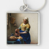 Johannes Vermeer - Die Milchmädchen Schlüsselanhänger (Vorne)