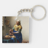 Johannes Vermeer - Die Milchmädchen Schlüsselanhänger (Rückseite)