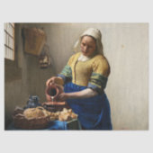 Johannes Vermeer - Die Milchmädchen Seidenpapier (Vorderseite)
