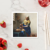 Johannes Vermeer - Die Milchmädchen Serviette (Beispiel)