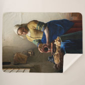 Johannes Vermeer - Die Milchmädchen Sherpadecke (Vorderseite (Horizontal))
