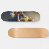 Johannes Vermeer - Die Milchmädchen Skateboard (Horizontal)