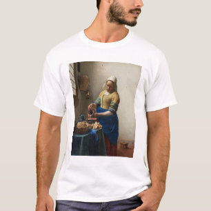 Johannes Vermeer, die Milchmädchen T-Shirt