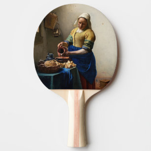 Johannes Vermeer - Die Milchmädchen Tischtennis Schläger