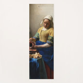 Johannes Vermeer - Die Milchmädchen Yogamatte (Vorderseite)