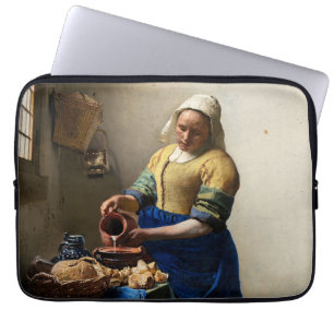Johannes Vermeer - Die Milchmagd Laptopschutzhülle