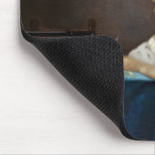 Johannes Vermeer - Eine Lady, die einen Brief schr Mousepad (Ecke)