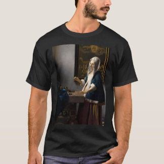 Johannes Vermeer Frau Holding A T-Shirt
