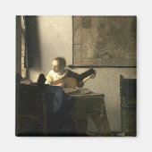 Johannes Vermeer Frau mit Lute Magnet (Vorne)