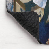 Johannes Vermeer - Frau mit Wasserpitcher Mousepad (Ecke)