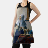 Johannes Vermeer - Frau mit Wasserpitcher Schürze (InSitu)