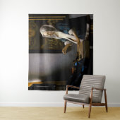 Johannes Vermeer - Frauen, die ein Gleichgewicht h Wandteppich (Beispiel)