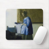 Johannes Vermeer - Frauen in blau lesen einen Brie Mousepad (Mit Mouse)