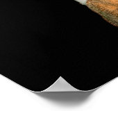 Johannes Vermeer Girl mit Perlenohrring Poster (Ecke)