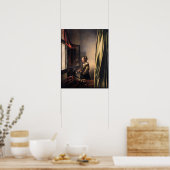 Johannes Vermeer, Girl Reading a Letter Poster (Küche)