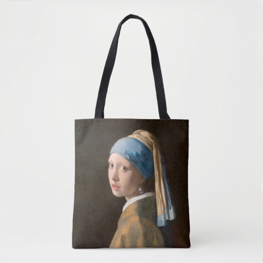 Johannes Vermeer, Girl with a Pearl Earring (1665) Tasche (Vorderseite)
