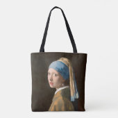Johannes Vermeer, Girl with a Pearl Earring (1665) Tasche (Rückseite)