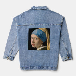 Johannes Vermeer - Girl with a Pearl Earring Jeansjacke