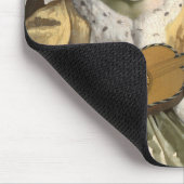 Johannes Vermeer - Gitarrenspieler Mousepad (Ecke)