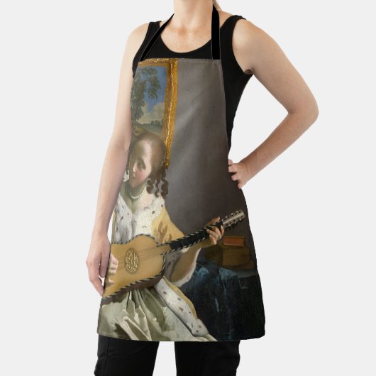 Johannes Vermeer - Gitarrenspieler Schürze (InSitu)