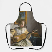 Johannes Vermeer - Gitarrenspieler Schürze (Vorderseite)
