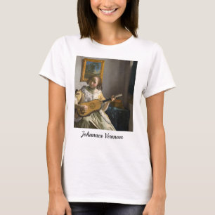 Johannes Vermeer - Gitarrenspieler T-Shirt