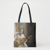 Johannes Vermeer - Gitarrenspieler Tasche (Vorderseite)