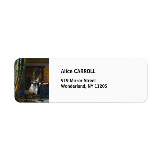 Johannes Vermeer - Glaubensvorstellung (Vorne)