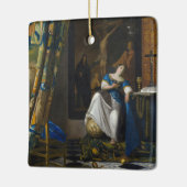 Johannes Vermeer - Glaubensvorstellung Keramikornament (Links)