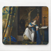Johannes Vermeer - Glaubensvorstellung Mousepad (Vorne)