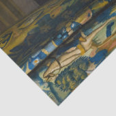 Johannes Vermeer - Glaubensvorstellung Seidenpapier (Detail)