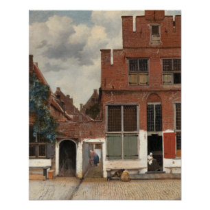 Johannes Vermeer Glossy Poster