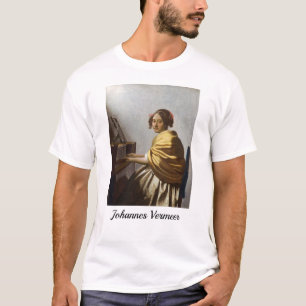 Johannes Vermeer - Junge Frau am Virginal T-Shirt