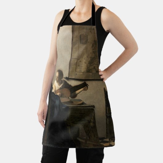 Johannes Vermeer - Junge Frau mit Lute Schürze (InSitu)