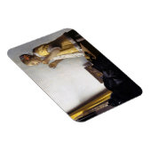 Johannes Vermeer - Junge Frau mit Pearl Necklace Magnet (Rechte Seite)