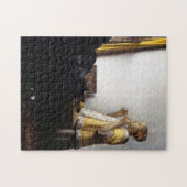 Johannes Vermeer - Junge Frau mit Pearl Necklace Puzzle (Horizontal)