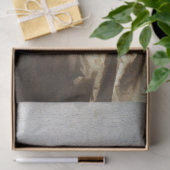 Johannes Vermeer - Junge Frau sitzt bei Virginal Seidenpapier (Geschenk)