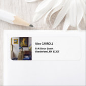 Johannes Vermeer - Lady Stehend bei einer Jungfrau (Insitu)