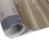 Johannes Vermeer - Lady Stehend bei einer Jungfrau Geschenkpapier (Rolleneckpunkt)